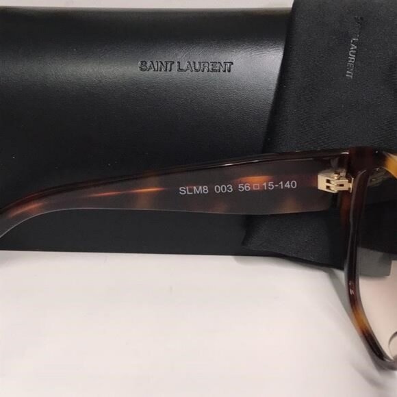 New Authentic Saint Laurent Havana SLM8 003 Sunglasses - Picture 15 of 15